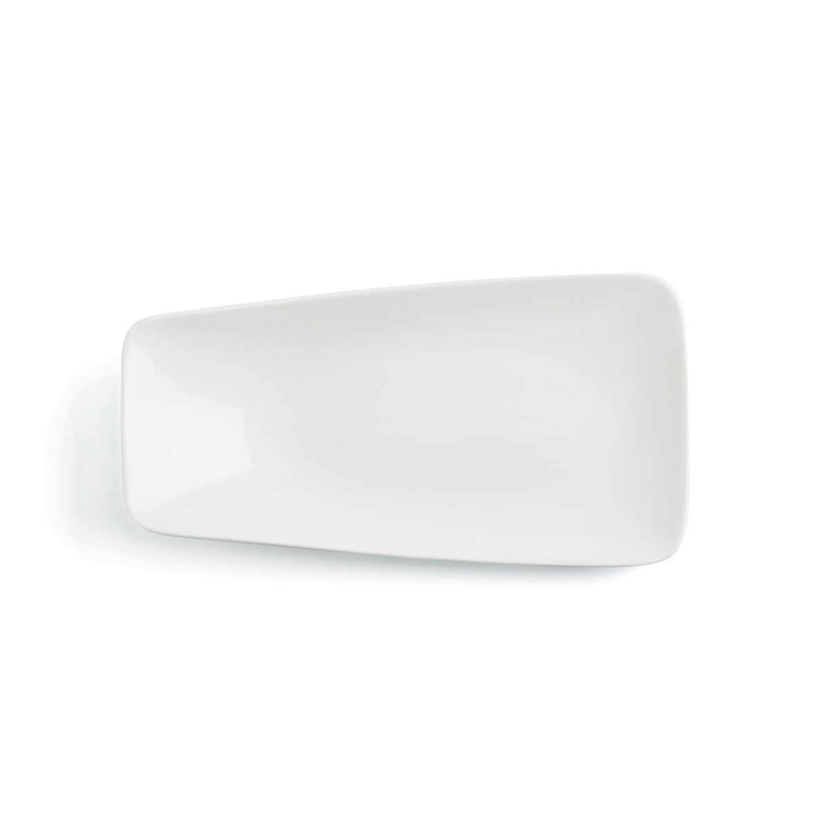 Prato de Jantar Ariane Vital Rectangular Retangular Branco Cerâmica 29 x 15,5 cm (6 Unidades)